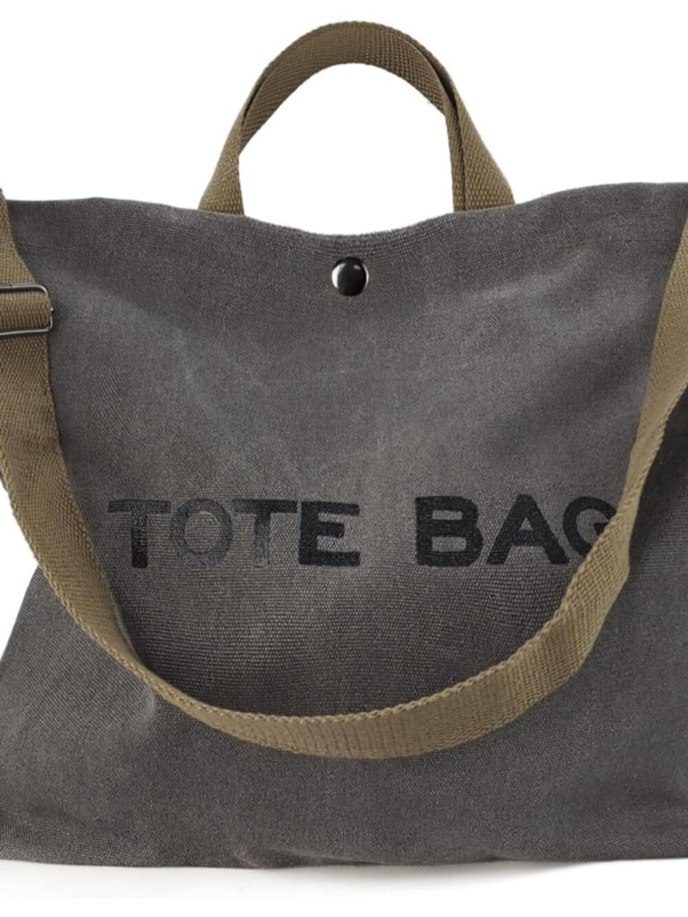 Women Canvas Tote Bag Travel Shoulder Bag Large Capacity Crossbody Top Handle Fa